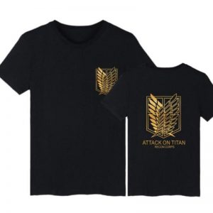 Attack On Titan Survey Corps Emblem T-Shirt Official Attack On Titan Merch