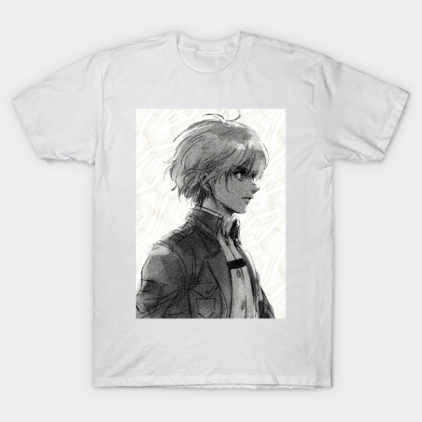 Attack on Titan Shirt Merch - Armin Arlert Portrait T-Shirt