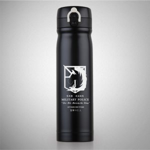 OUSSIRRO ATTACK ON TITAN Theme Thermos Saitama Pure Color Mugs Cup Kitchen Tool Gift