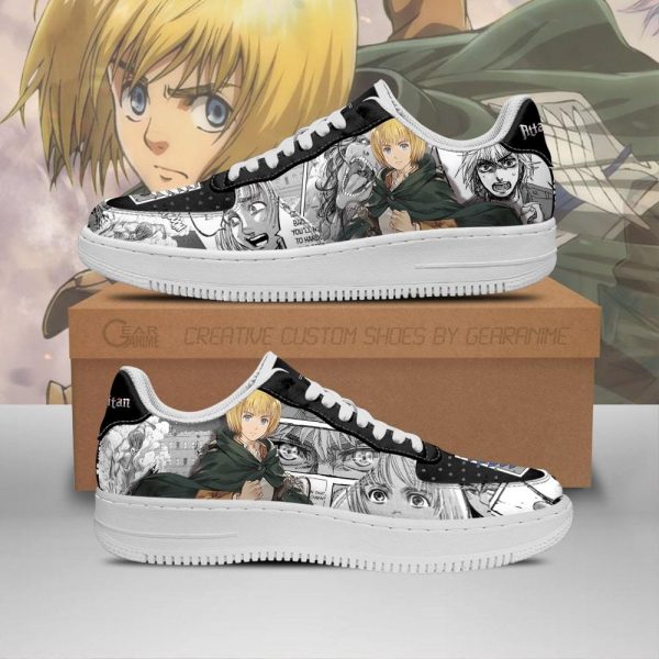 Attack on Titan Shoes: Armin Arlert Low Jordan Sneaker