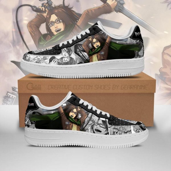 Attack on Titan Shoes: Hange Zoe Low Jordan Sneaker